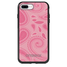 DistinctInk™ OtterBox Symmetry Series Case for Apple iPhone / Samsung Galaxy / Google Pixel - Big Pink Paisley