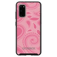 DistinctInk™ OtterBox Symmetry Series Case for Apple iPhone / Samsung Galaxy / Google Pixel - Big Pink Paisley