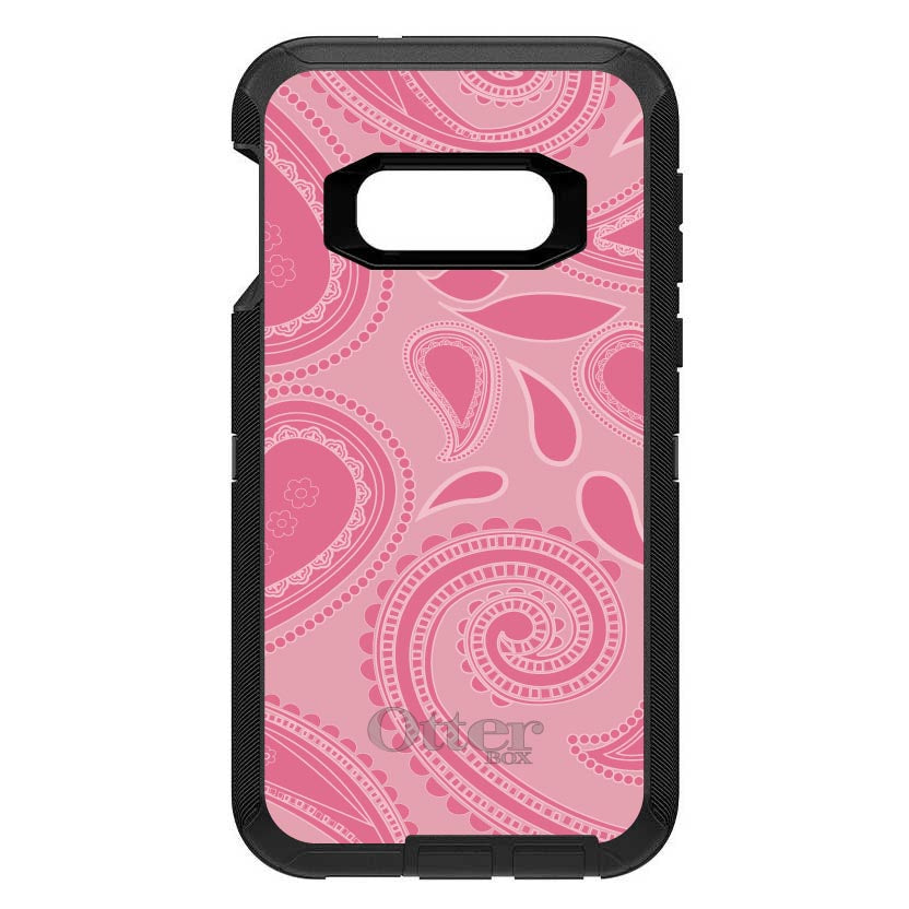 Big Pink Paisley OtterBox Defender Case for iPhone & Galaxy, view 10