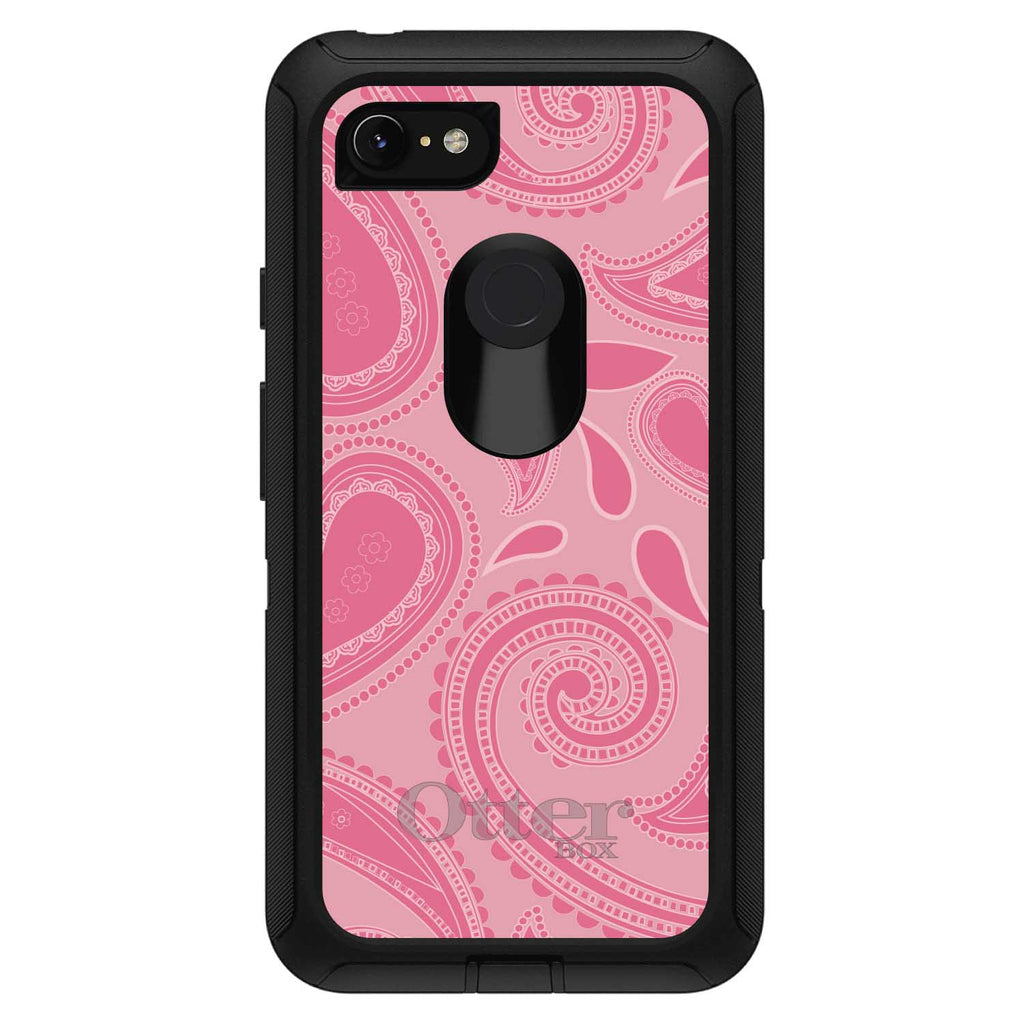 Big Pink Paisley OtterBox Defender Case for iPhone & Galaxy, view 18