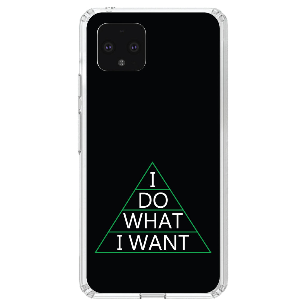 I Do What I Want Clear Shockproof iPhone Case, view 24