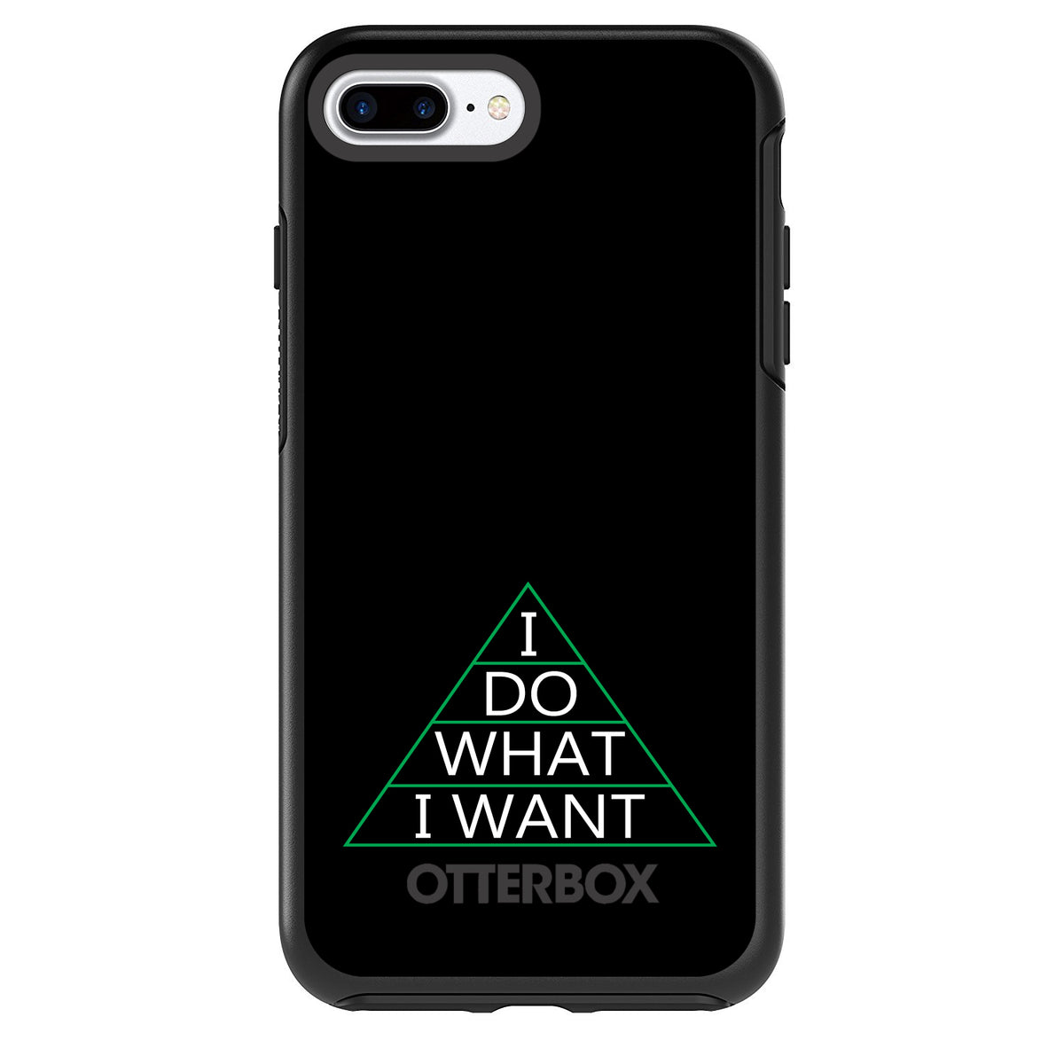I Do What I Want OtterBox Symmetry Case for iPhone & Galaxy, view 2