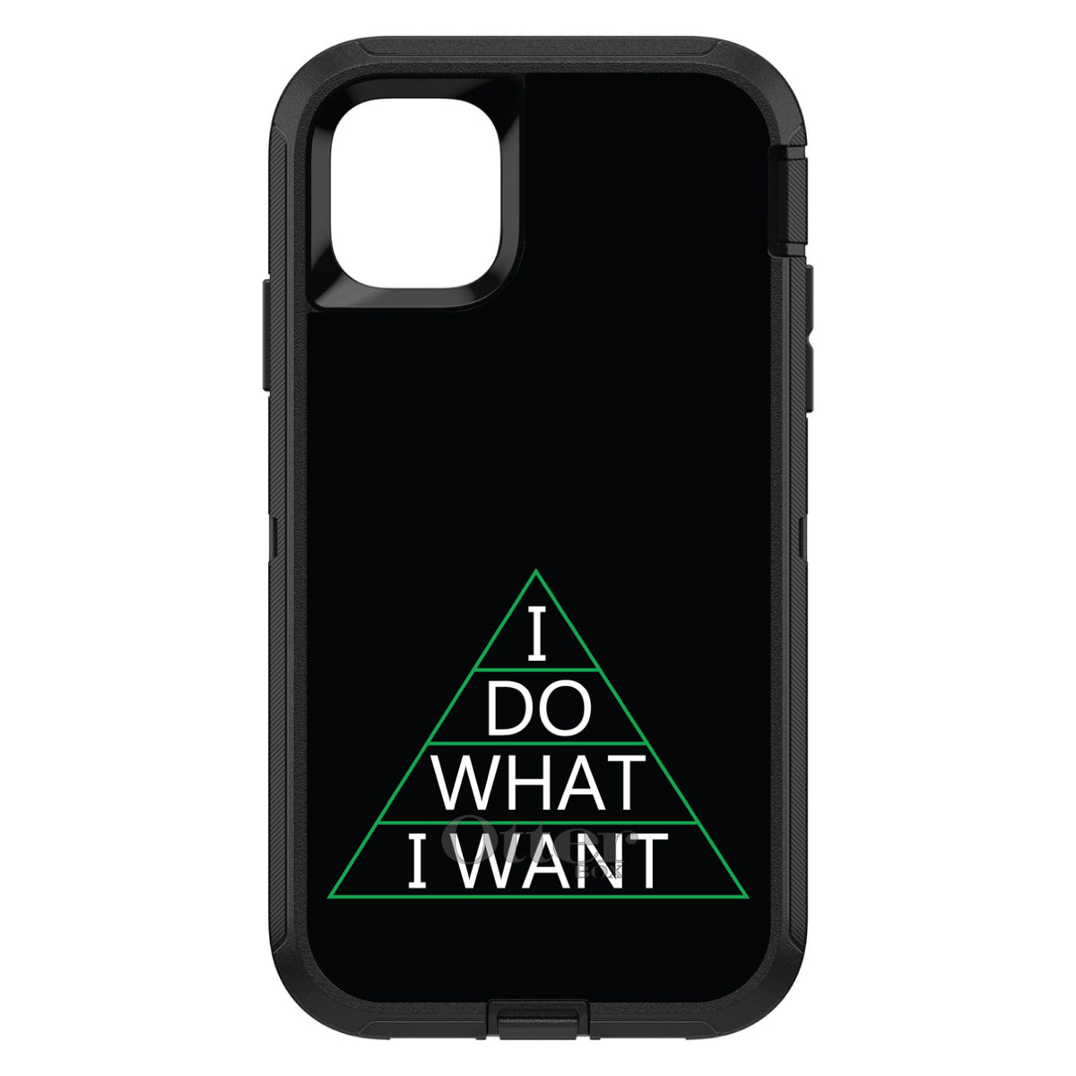 I Do What I Want OtterBox Defender Case for iPhone & Galaxy, view 2