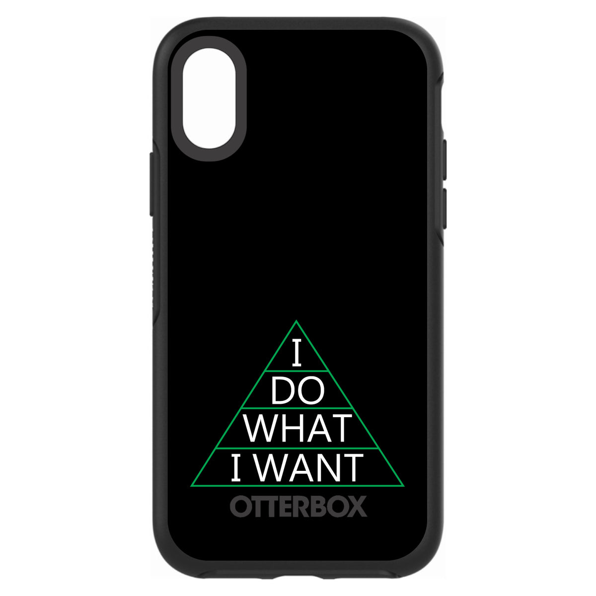 I Do What I Want OtterBox Symmetry Case for iPhone & Galaxy, view 4