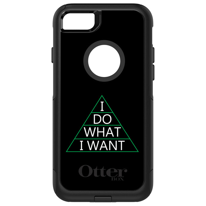DistinctInk™ OtterBox Commuter Series Case for Apple iPhone or Samsung Galaxy - I Do What I Want