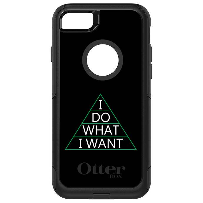 DistinctInk OtterBox Commuter Series Case for Apple iPhone or Samsung Galaxy - I Do What I Want