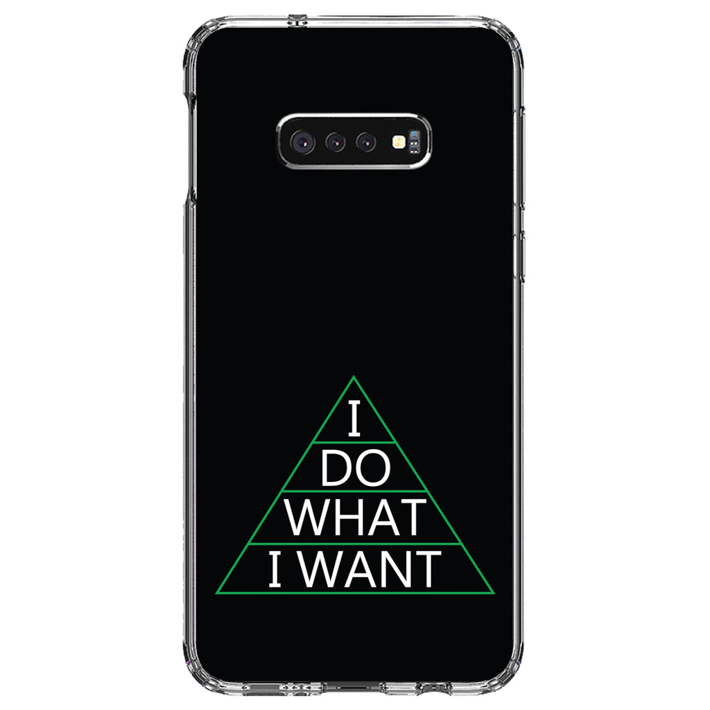I Do What I Want Clear Shockproof iPhone Case, view 18