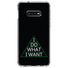 DistinctInk® Clear Shockproof Hybrid Case for Apple iPhone / Samsung Galaxy / Google Pixel - I Do What I Want