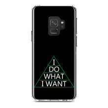 DistinctInk® Clear Shockproof Hybrid Case for Apple iPhone / Samsung Galaxy / Google Pixel - I Do What I Want