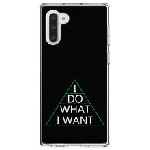 DistinctInk® Clear Shockproof Hybrid Case for Apple iPhone / Samsung Galaxy / Google Pixel - I Do What I Want