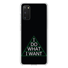 DistinctInk® Clear Shockproof Hybrid Case for Apple iPhone / Samsung Galaxy / Google Pixel - I Do What I Want