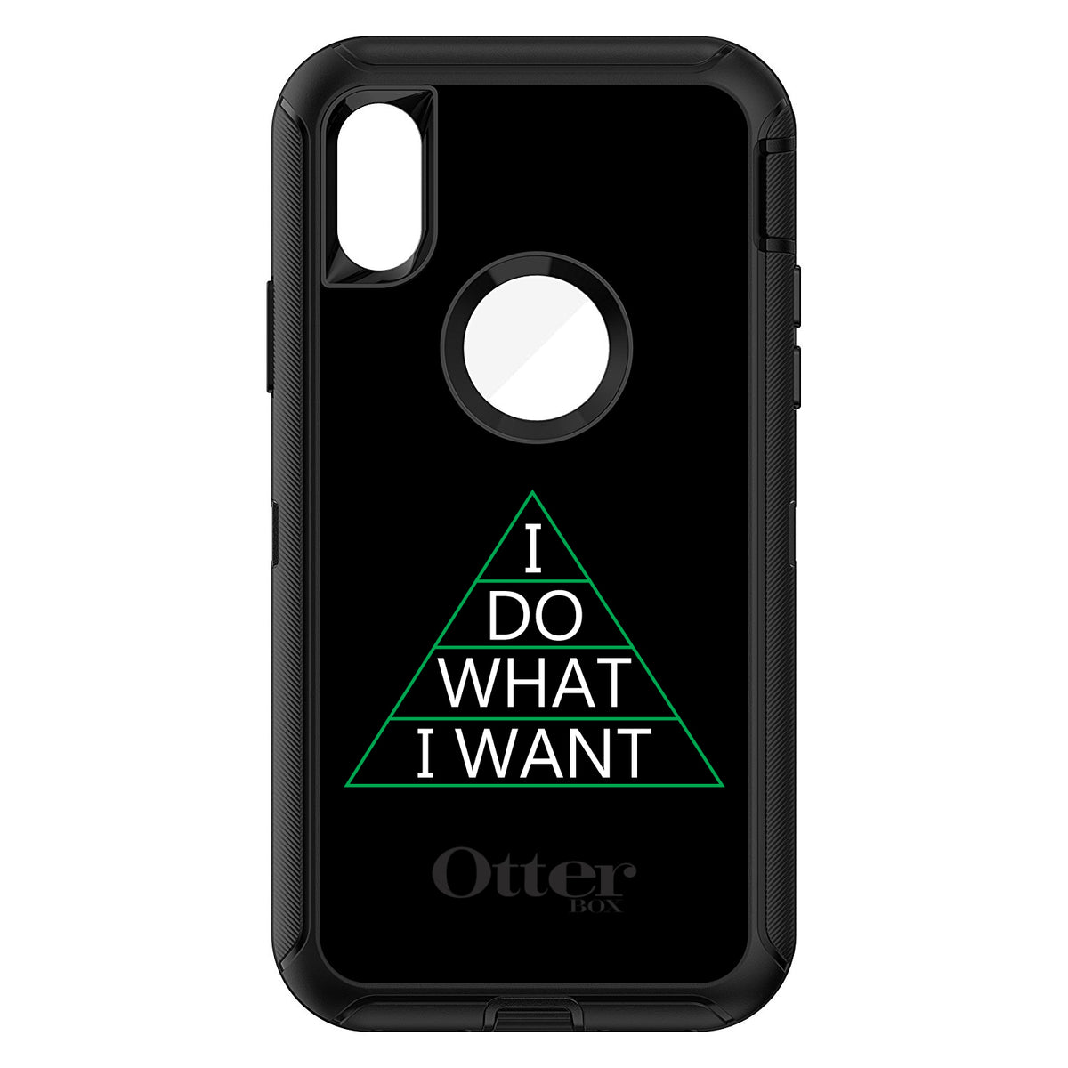 I Do What I Want OtterBox Defender Case for iPhone & Galaxy, view 3