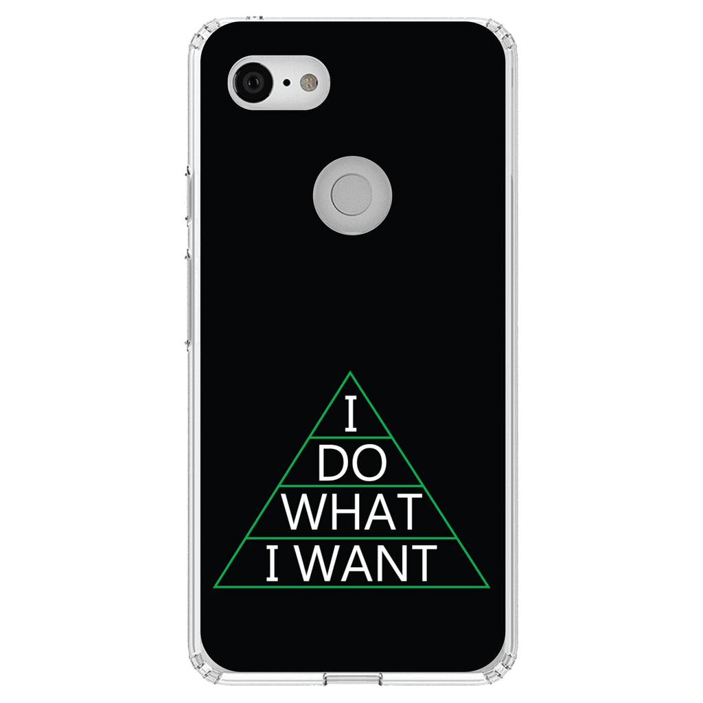 I Do What I Want Clear Shockproof iPhone Case, view 22