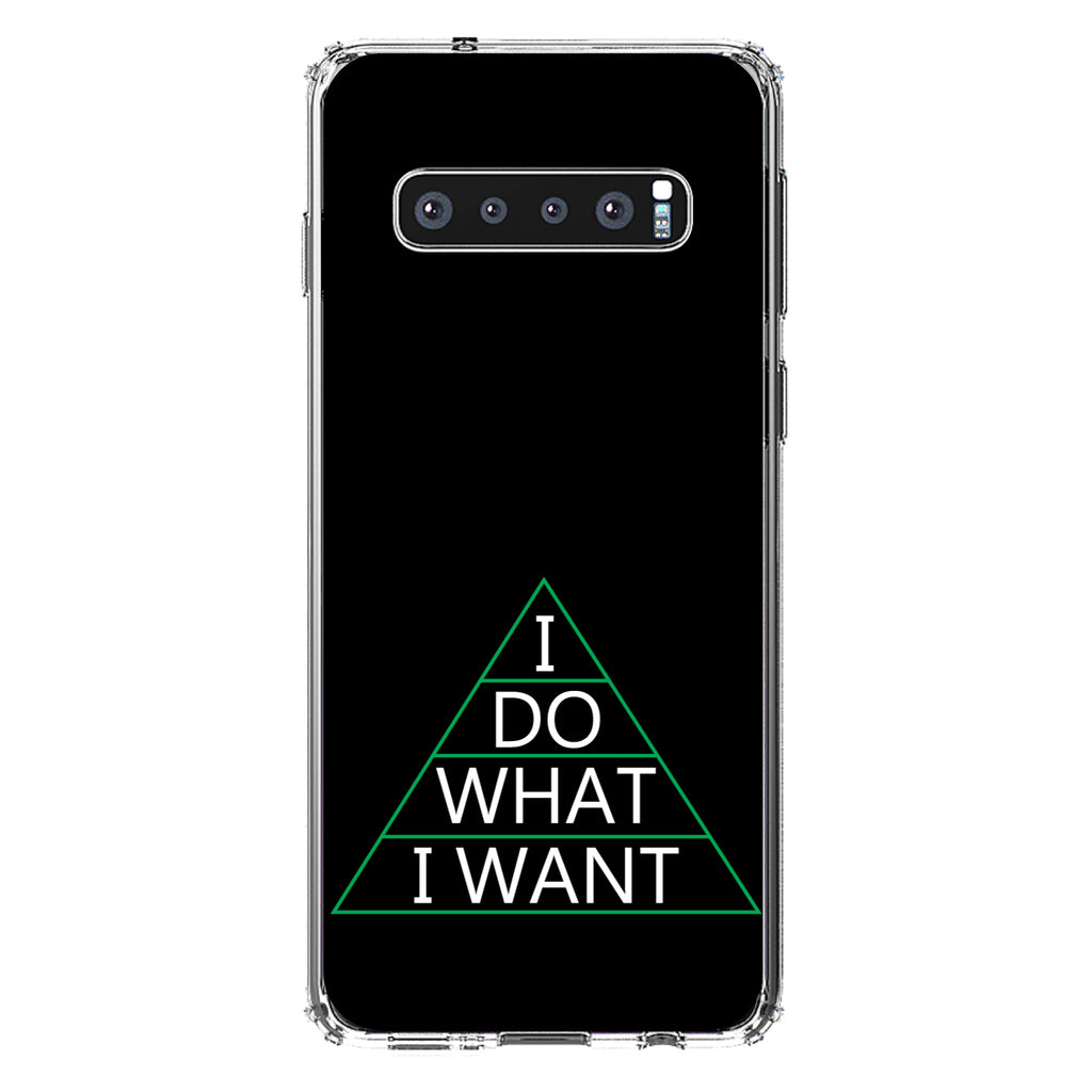 I Do What I Want Clear Shockproof iPhone Case, view 16