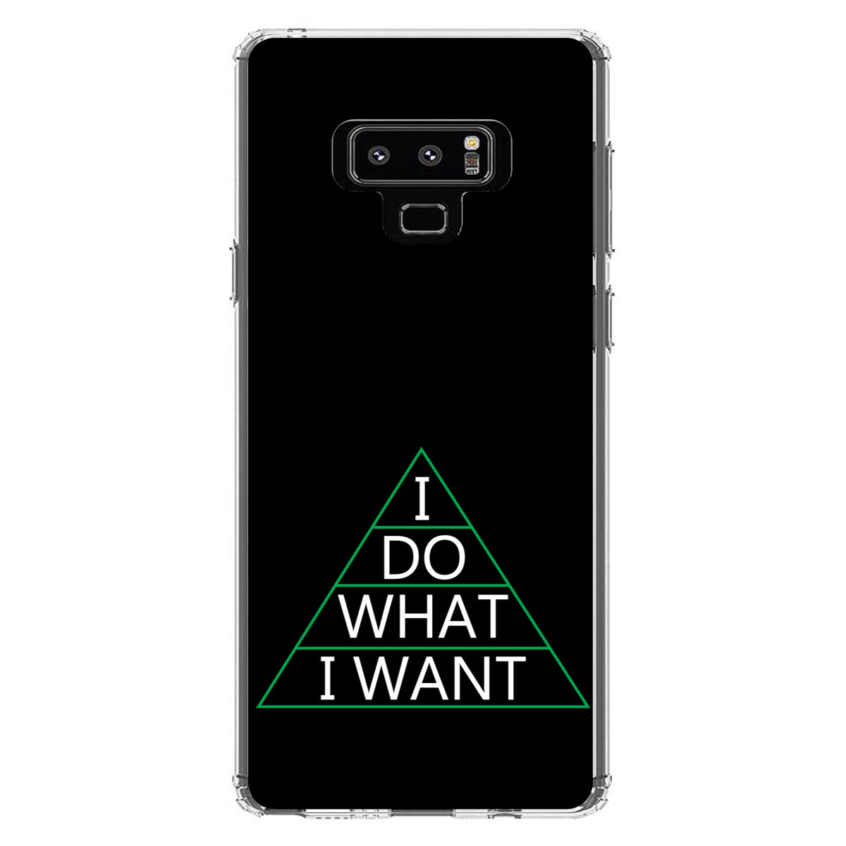 I Do What I Want Clear Shockproof iPhone Case, view 11