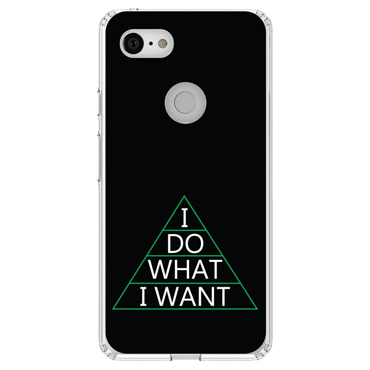 I Do What I Want Clear Shockproof iPhone Case, view 21