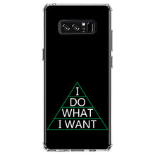 DistinctInk® Clear Shockproof Hybrid Case for Apple iPhone / Samsung Galaxy / Google Pixel - I Do What I Want