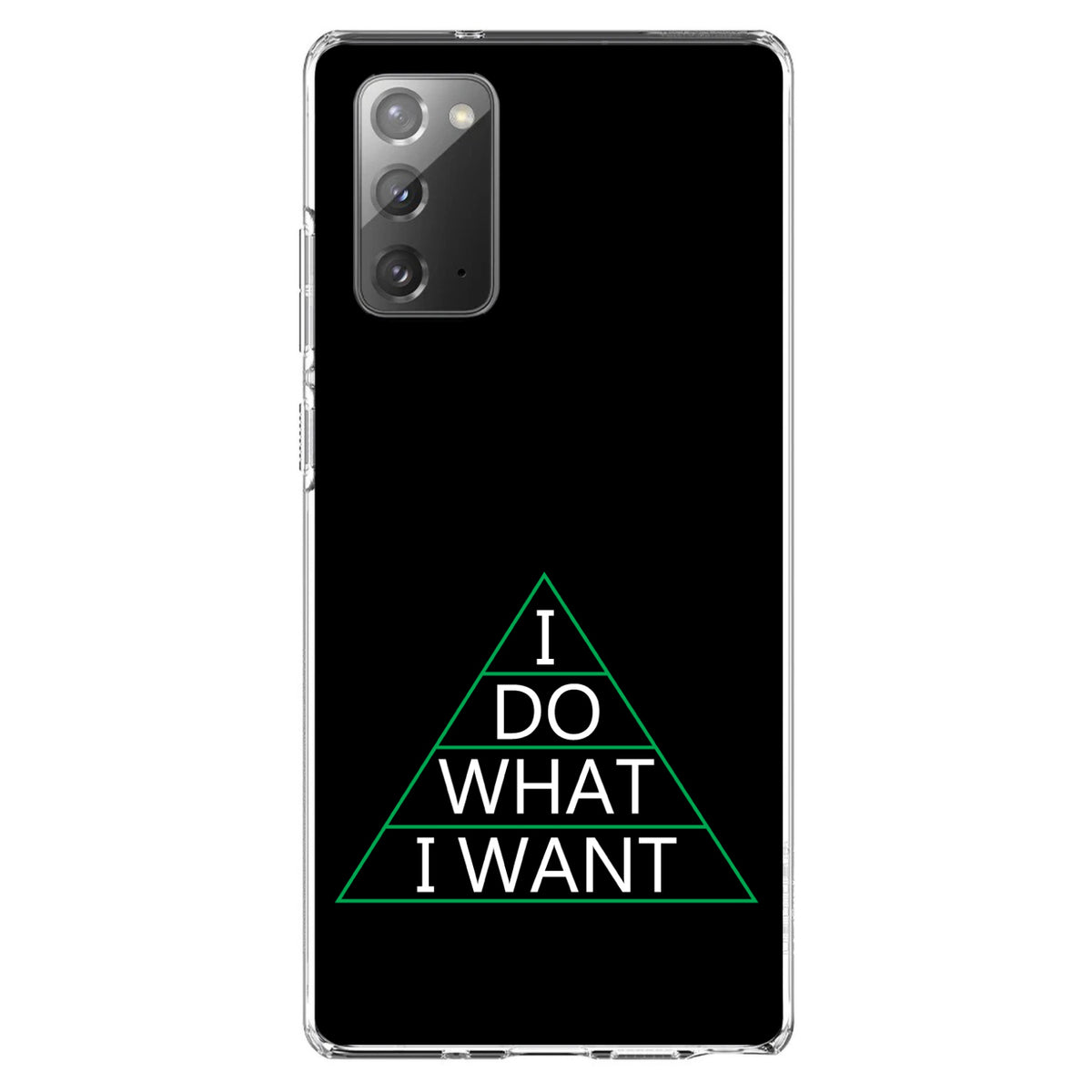 I Do What I Want Clear Shockproof iPhone Case, view 8