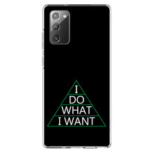 DistinctInk® Clear Shockproof Hybrid Case for Apple iPhone / Samsung Galaxy / Google Pixel - I Do What I Want