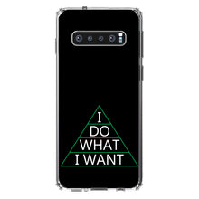 DistinctInk® Clear Shockproof Hybrid Case for Apple iPhone / Samsung Galaxy / Google Pixel - I Do What I Want