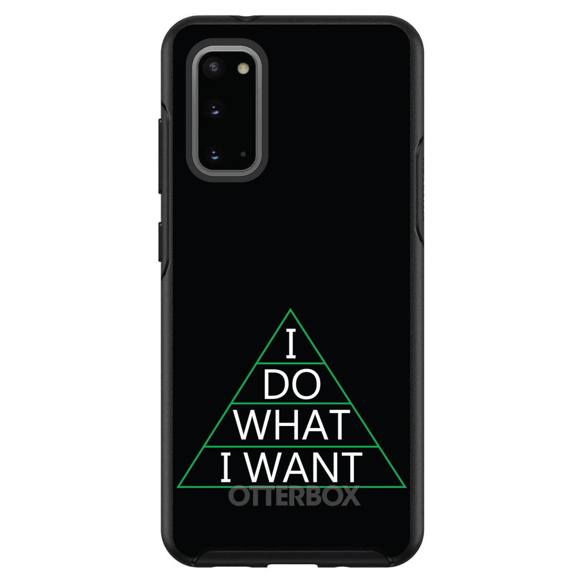 I Do What I Want OtterBox Symmetry Case for iPhone & Galaxy, view 5