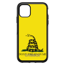 DistinctInk™ OtterBox Symmetry Series Case for Apple iPhone / Samsung Galaxy / Google Pixel - Dont Tread On Me - Gadsden Flag