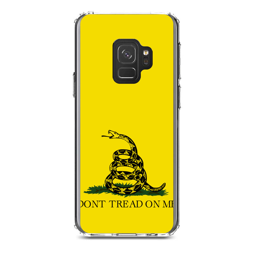 Don't Tread On Me, Gadsden Flag Clear Shockproof iPhone Case, view 19