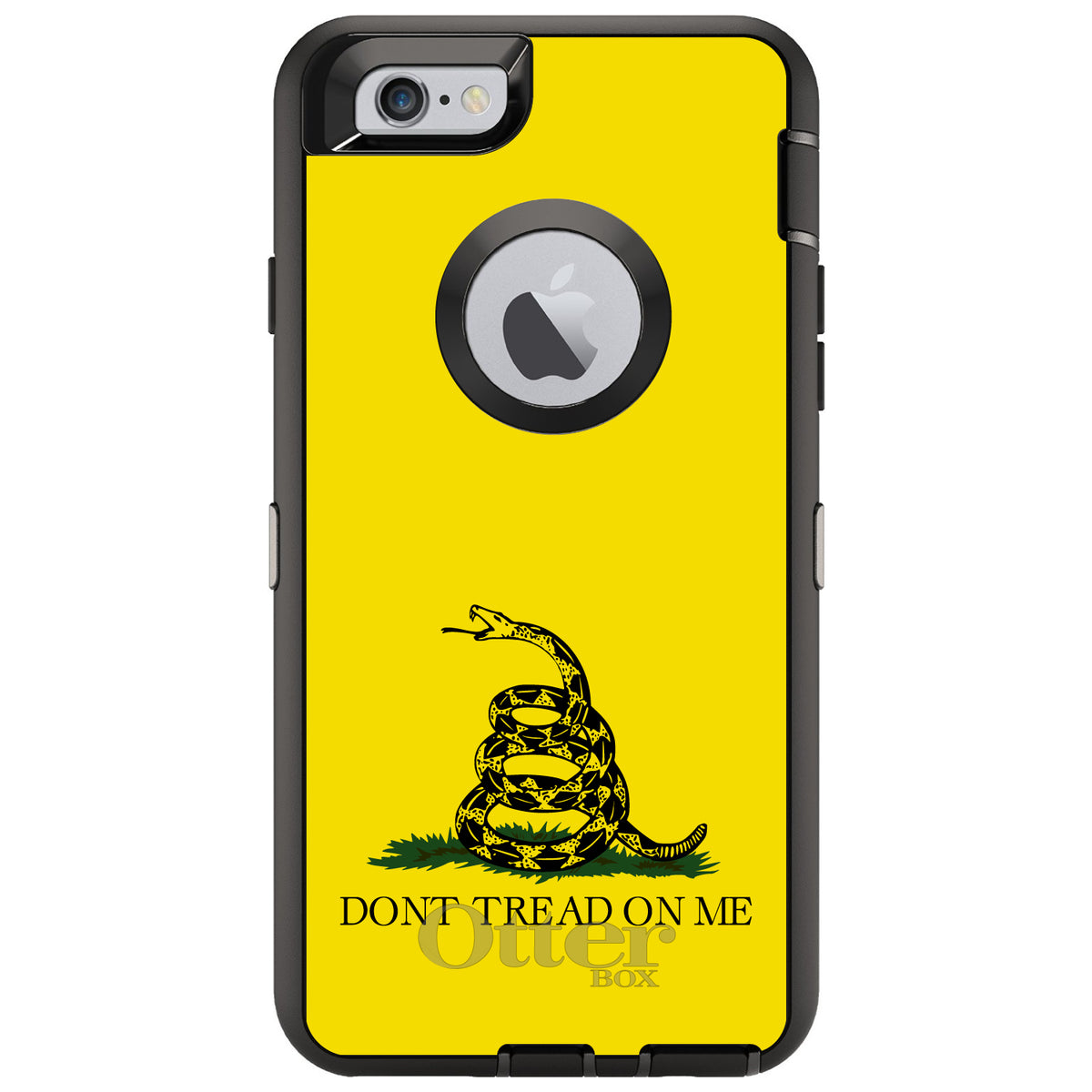 Don't Tread On Me, Gadsden Flag OtterBox Defender Case for iPhone & Galaxy, view 4