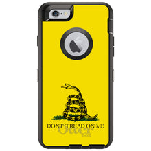 DistinctInk™ OtterBox Defender Series Case for Apple iPhone / Samsung Galaxy / Google Pixel - Dont Tread On Me - Gadsden Flag