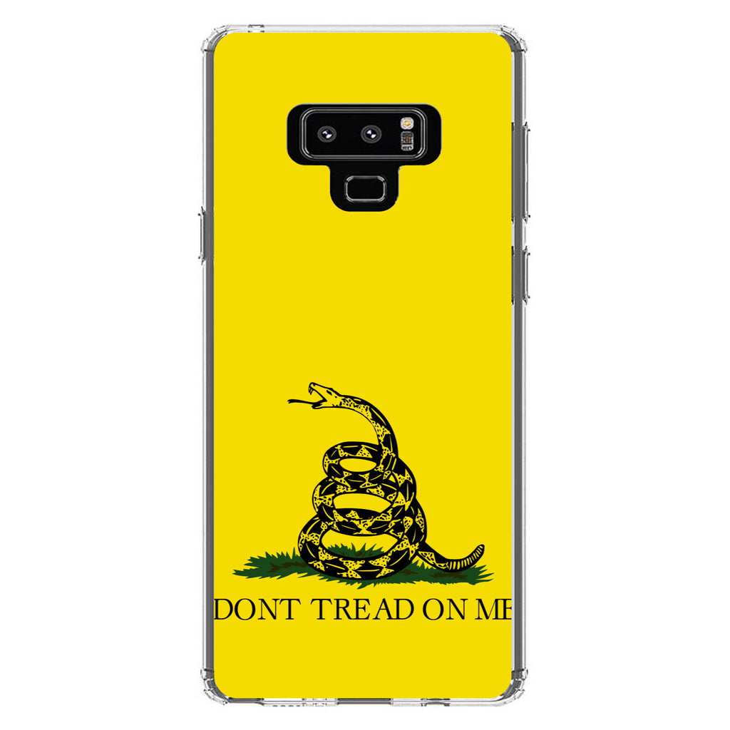 Don't Tread On Me, Gadsden Flag Clear Shockproof iPhone Case, view 11