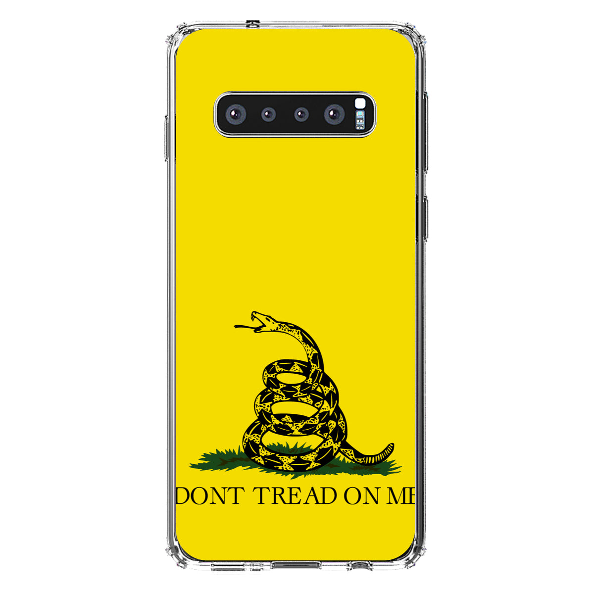 Don't Tread On Me, Gadsden Flag Clear Shockproof iPhone Case, view 16