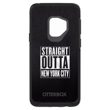 DistinctInk™ OtterBox Symmetry Series Case for Apple iPhone / Samsung Galaxy / Google Pixel - Straight Outta New York City