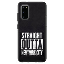 DistinctInk™ OtterBox Symmetry Series Case for Apple iPhone / Samsung Galaxy / Google Pixel - Straight Outta New York City