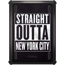 DistinctInk™ OtterBox Defender Series Case for Apple iPad / iPad Pro / iPad Air / iPad Mini - Straight Outta New York City