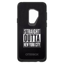 DistinctInk™ OtterBox Symmetry Series Case for Apple iPhone / Samsung Galaxy / Google Pixel - Straight Outta New York City