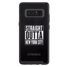 DistinctInk™ OtterBox Symmetry Series Case for Apple iPhone / Samsung Galaxy / Google Pixel - Straight Outta New York City