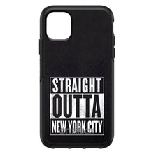 DistinctInk™ OtterBox Symmetry Series Case for Apple iPhone / Samsung Galaxy / Google Pixel - Straight Outta New York City