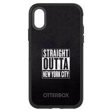 DistinctInk™ OtterBox Symmetry Series Case for Apple iPhone / Samsung Galaxy / Google Pixel - Straight Outta New York City