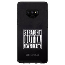 DistinctInk™ OtterBox Symmetry Series Case for Apple iPhone / Samsung Galaxy / Google Pixel - Straight Outta New York City