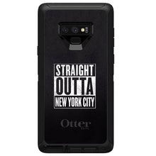 DistinctInk™ OtterBox Defender Series Case for Apple iPhone / Samsung Galaxy / Google Pixel - Straight Outta New York City