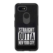 DistinctInk™ OtterBox Symmetry Series Case for Apple iPhone / Samsung Galaxy / Google Pixel - Straight Outta New York City