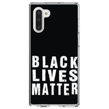 DistinctInk® Clear Shockproof Hybrid Case for Apple iPhone / Samsung Galaxy / Google Pixel - Black Lives Matter