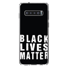 DistinctInk® Clear Shockproof Hybrid Case for Apple iPhone / Samsung Galaxy / Google Pixel - Black Lives Matter