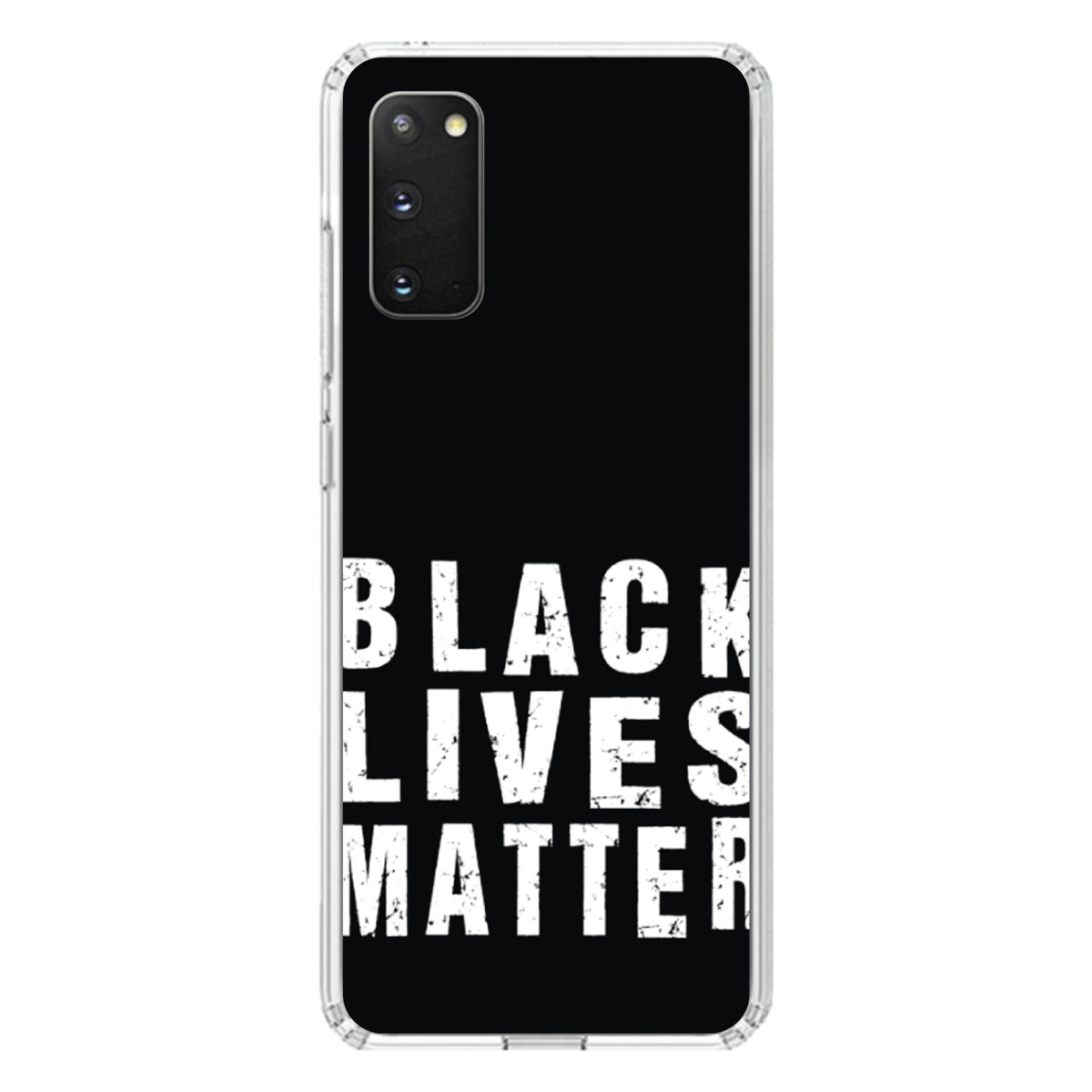 Black Lives Matter Clear Shockproof iPhone Case, view 13