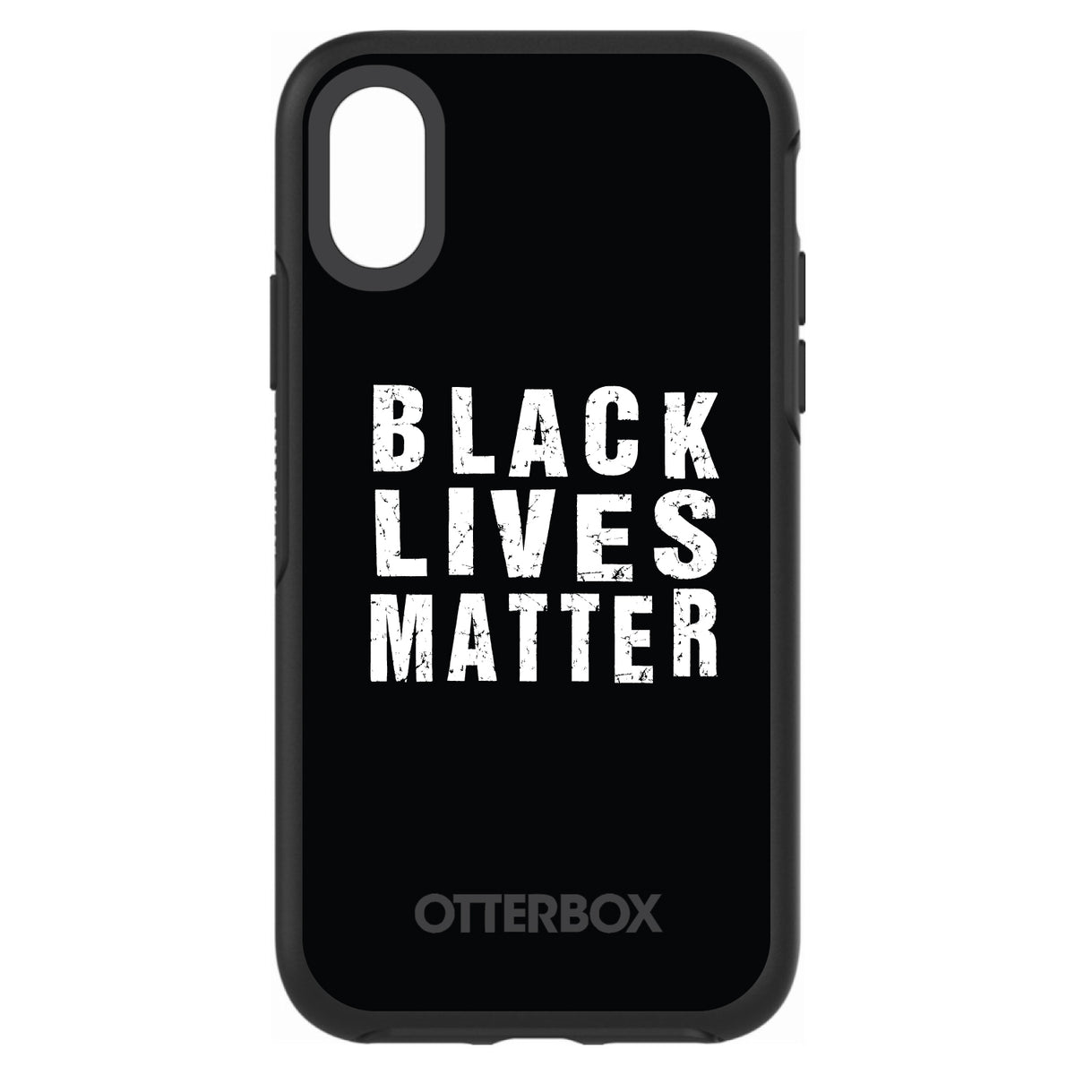 Black Lives Matter OtterBox Symmetry Case for iPhone & Galaxy, view 4