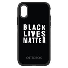 DistinctInk™ OtterBox Symmetry Series Case for Apple iPhone / Samsung Galaxy / Google Pixel - Black Lives Matter