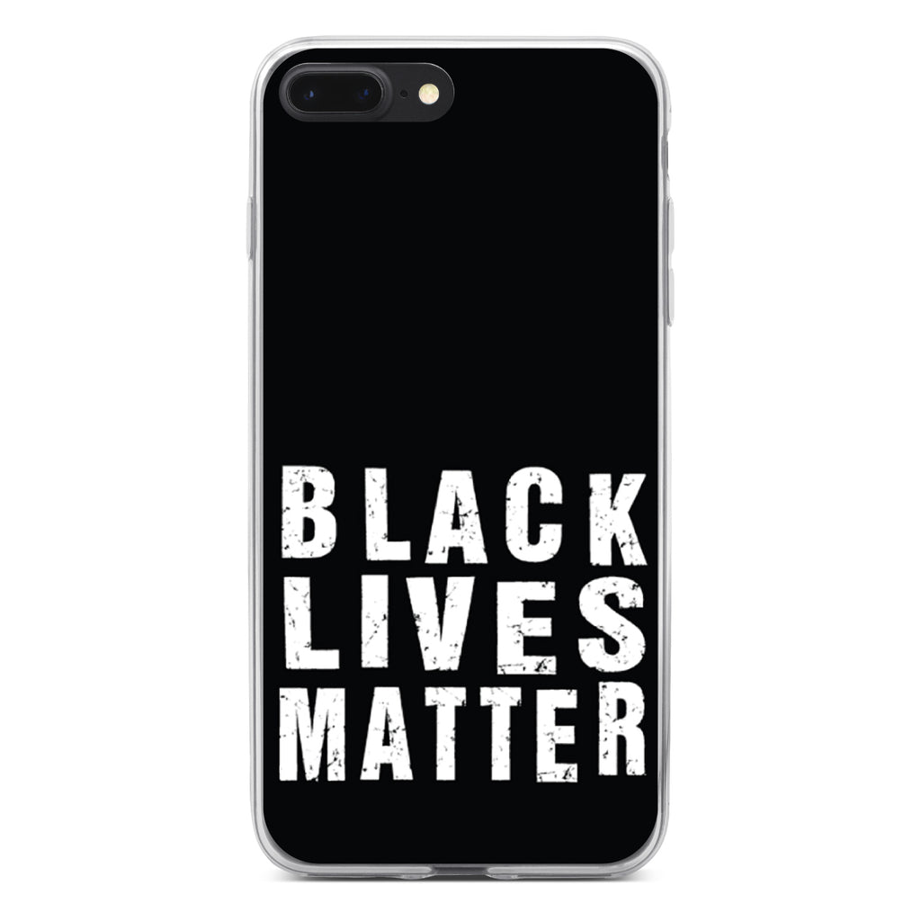 Black Lives Matter Clear Shockproof iPhone Case, view 6