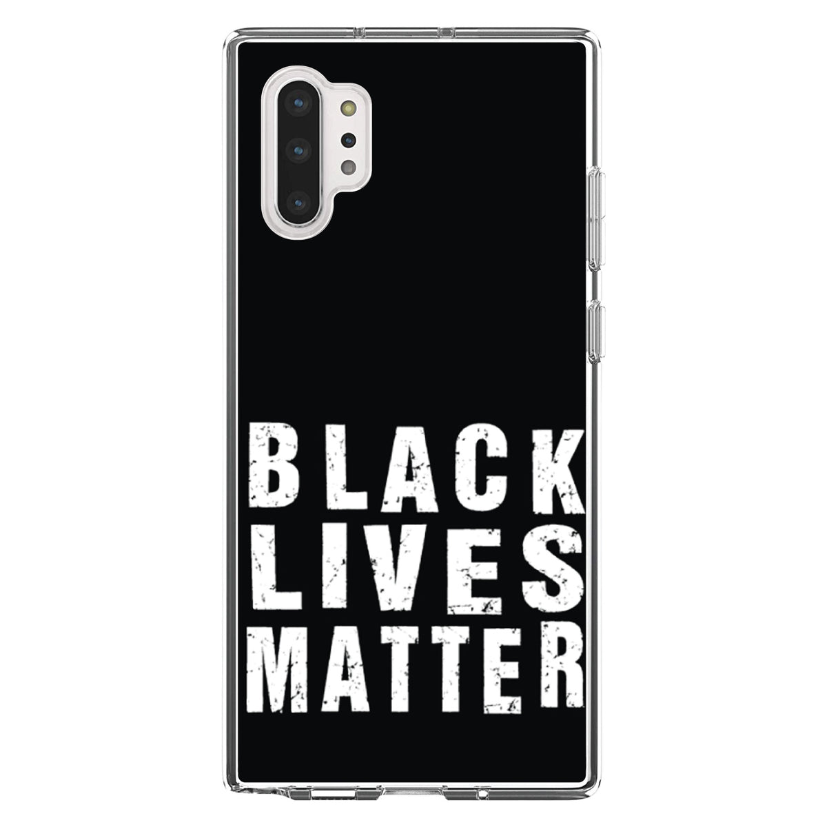 Black Lives Matter Clear Shockproof iPhone Case, view 10