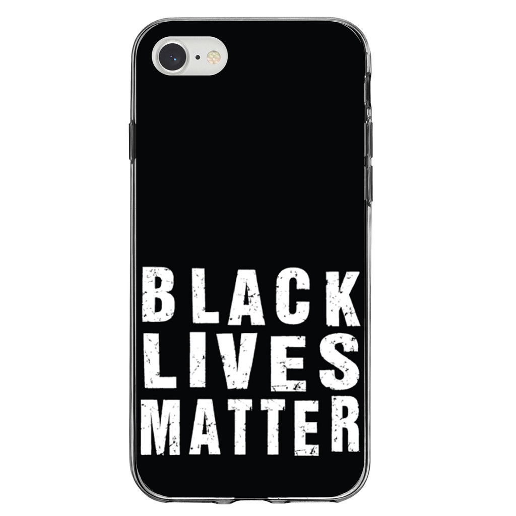 Black Lives Matter Clear Shockproof iPhone Case, view 5