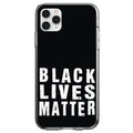 Black Lives Matter Clear Shockproof iPhone Case